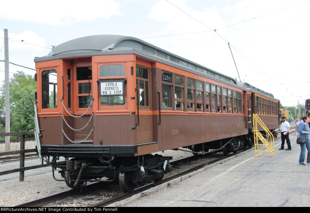 Chicago Rapid Transit Wood Train